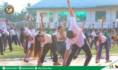 ASSCAT Faculty and Staff Energized by Zumba Session for Civil Service Anniversary