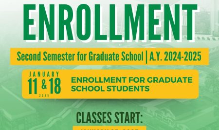 Enrollment Alert For Graduate School!
