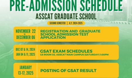 ASSCAT Graduate School is Now Accepting Applications for Second Semester