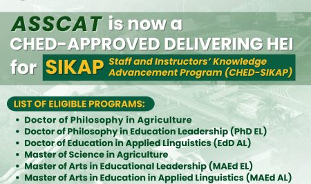 ASSCAT Approved as Delivering Higher Education Institution (DHEI) Under CHED’s 2025 SIKAP Program