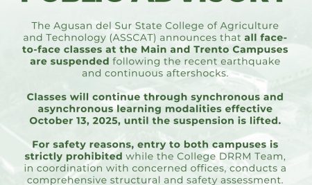 PUBLIC ADVISORY: Synchronous and Asynchronous Learning Modalities