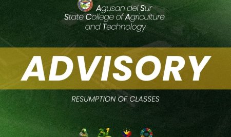 PUBLIC ADVISORY: Resumption of Classes