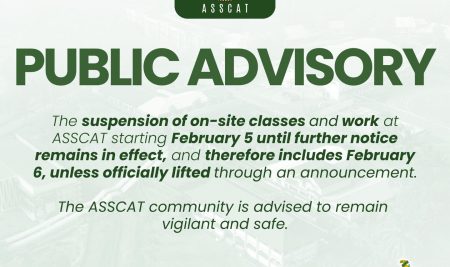 PUBLIC ADVISORY | Suspension of On-Site Classes and Work Remains in Effect