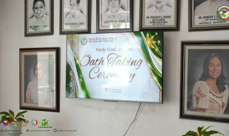 ADSSU Welcomes New Faculty and Staff in Oath-Taking Ceremony
