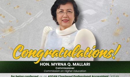 Congratulations, Commissioner Myrna Q. Mallari!