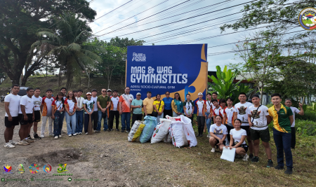 ADSSU, LGU Bunawan Join Forces in Province-wide Clean-up Drive