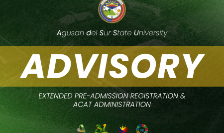 Extended Pre-Admission Registration and ACAT Administration