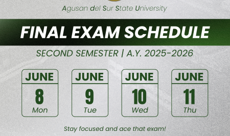 FINAL EXAM SCHEDULE