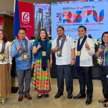 ADSSU Joins 2026 Caraga Regional Science, Technology, and Innovation Week