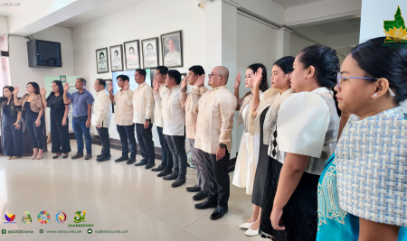ADSSU Welcomes 17 Newly Hired Personnel in Oath-Taking Ceremony